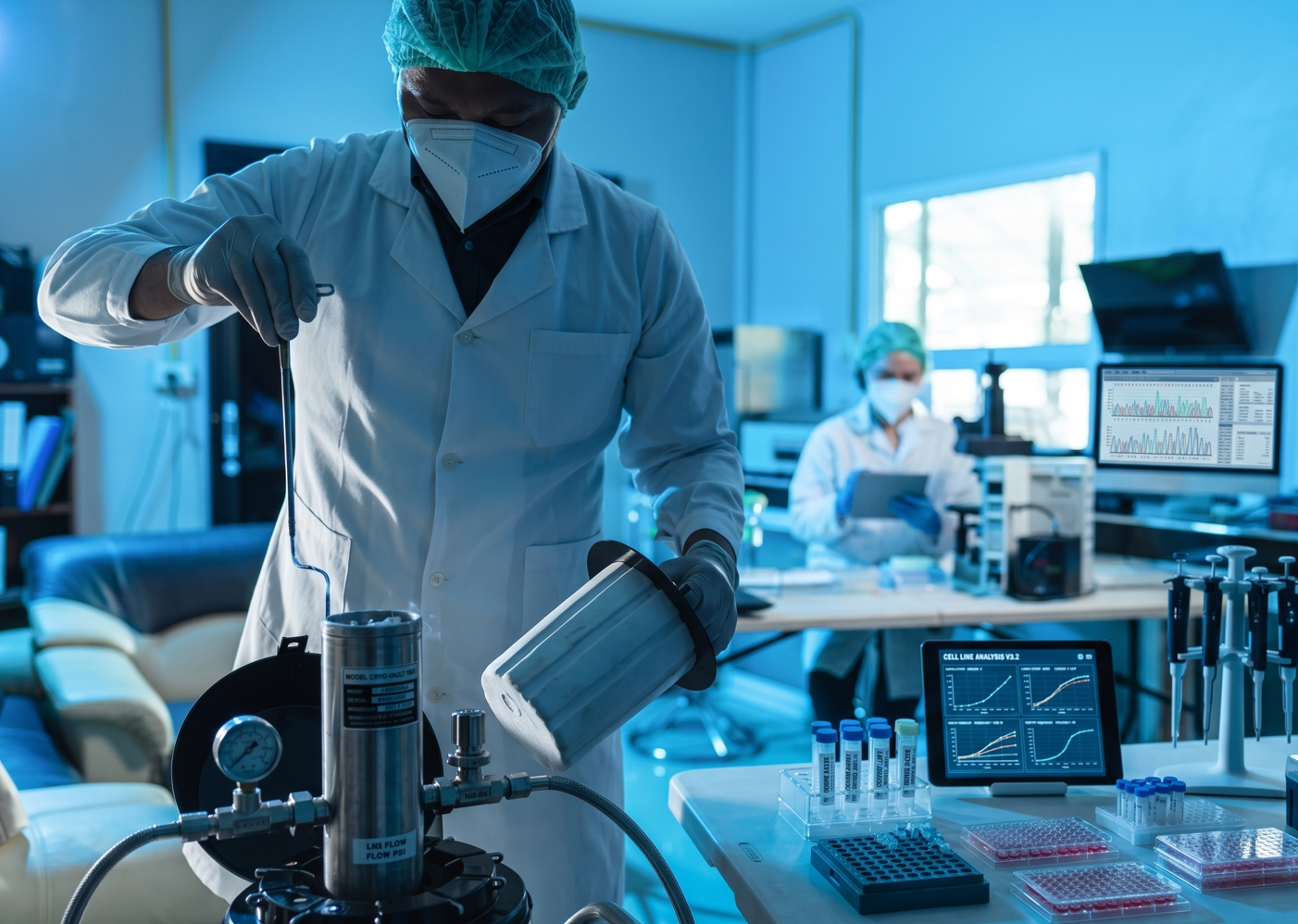 AI-powered livestock technology lab