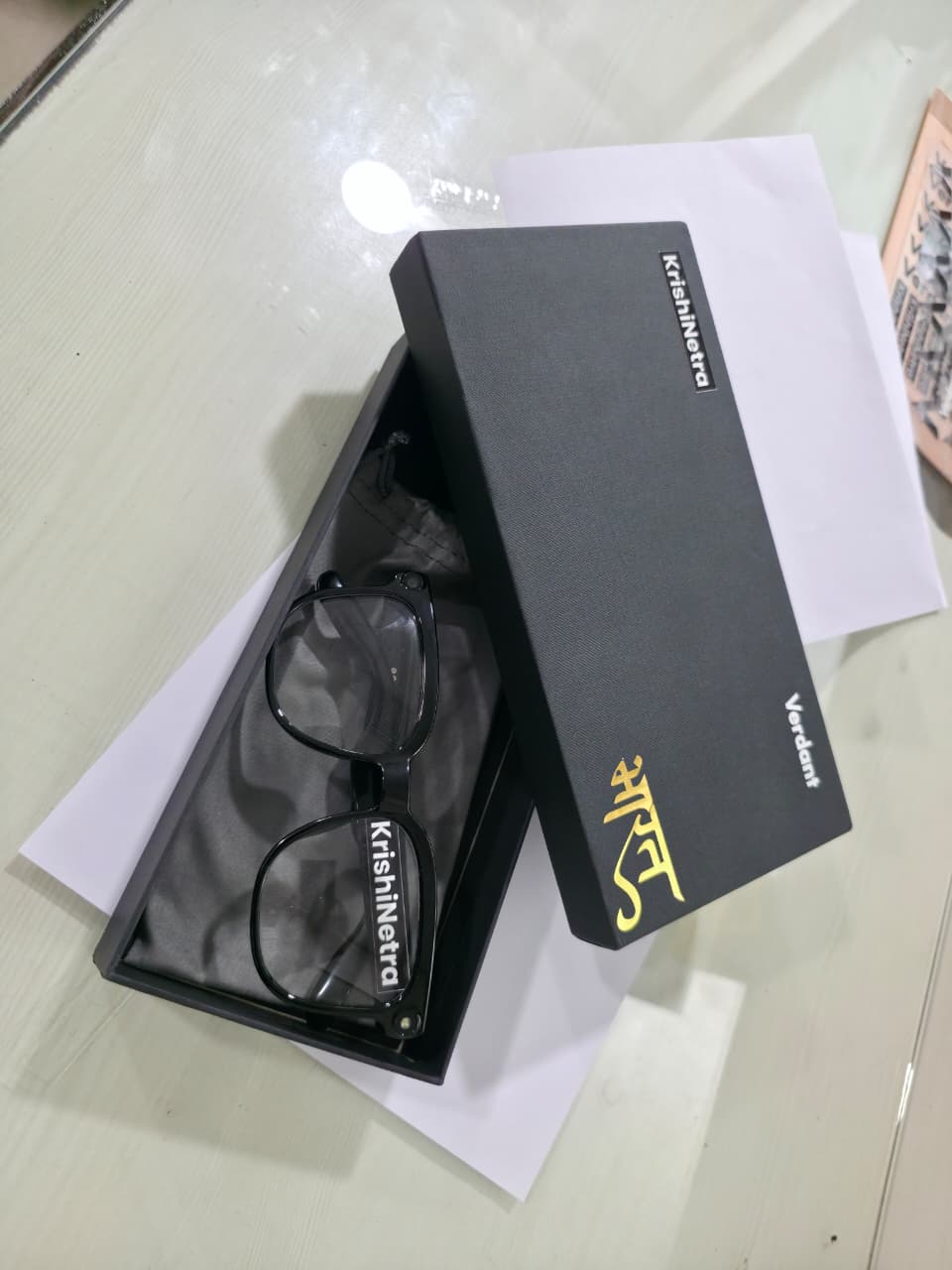KrishiNetra smart glasses view 2